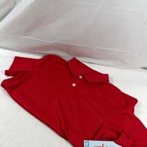 Cat & Jack Red Short Sleeve Polo Shirt — NWT School Uniform Top XL